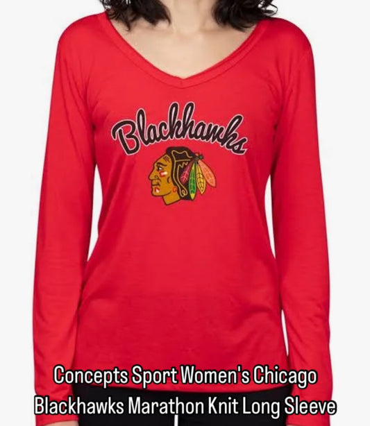 Blackhawks Long Sleeve Women’s