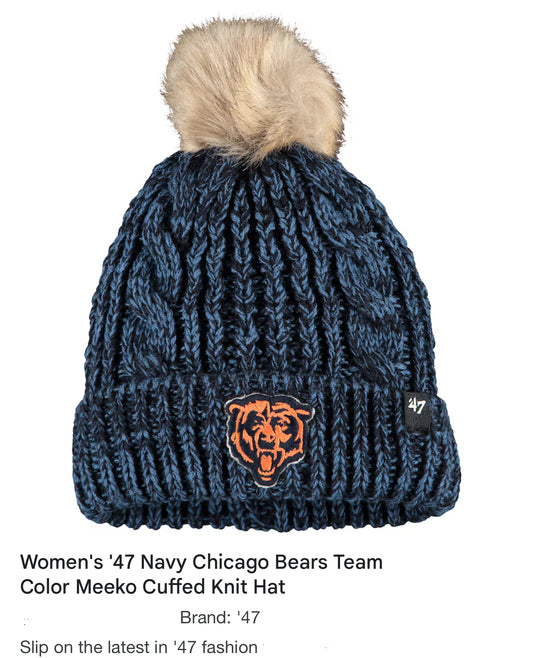 Chicago Bears Knit Hat